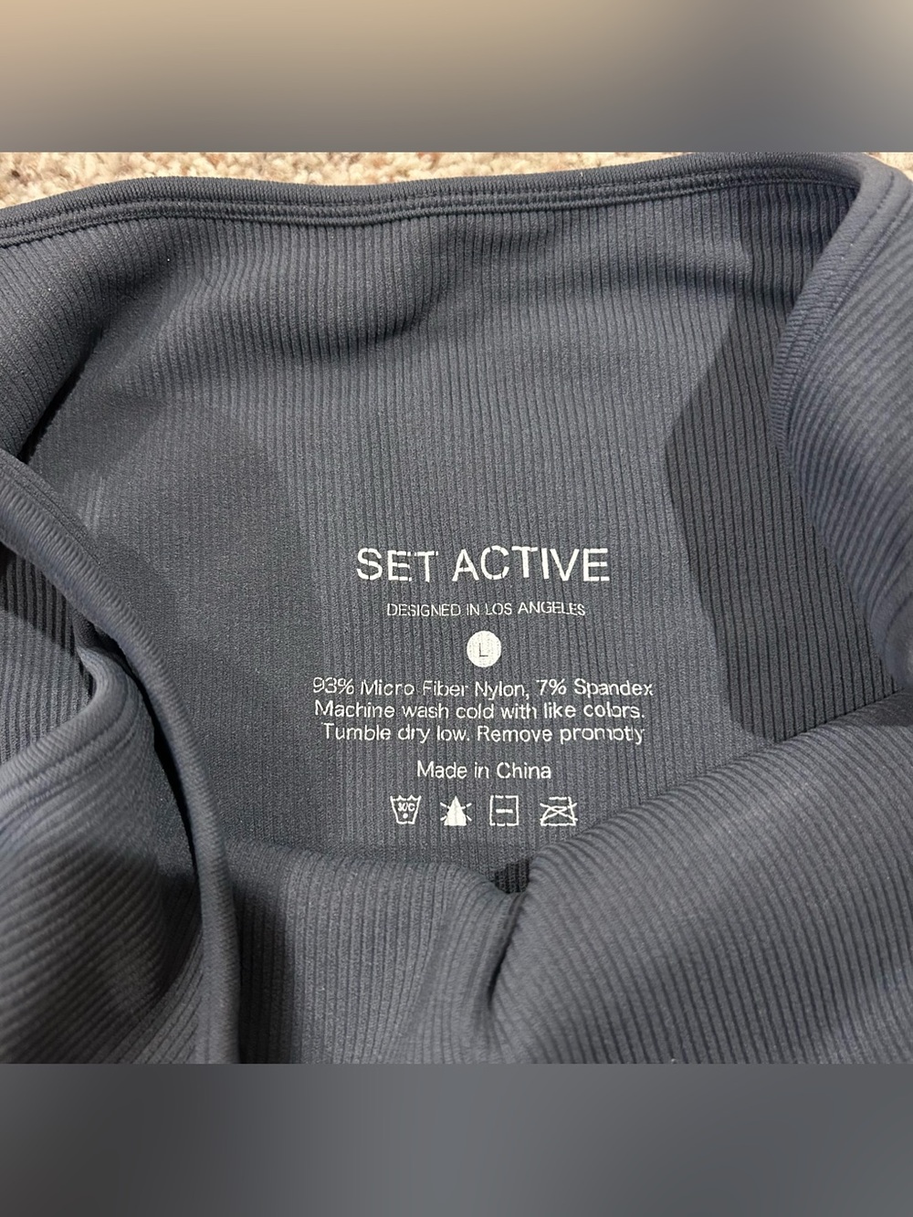 ‼️SET Active Ribbed Bra‼️ - Picture 3 of 3